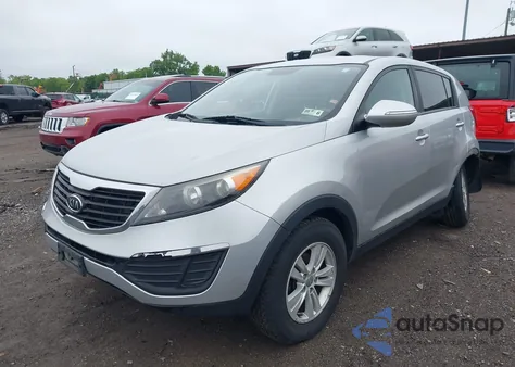 2011 Kia Sportage Lx from USA, damaged, VIN KNDPB3A24B7099054